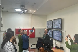 Công an quận Tây Hồ kiểm tra an toàn PCCC tại Bệnh viện Thu Cúc