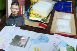 Cặp đôi vận chuyển số lượng lớn ma túy tổng hợp