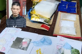 Cặp đôi vận chuyển số lượng lớn ma túy tổng hợp