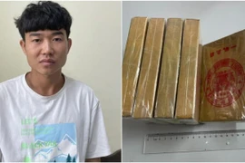 Lộ chân tướng kẻ cất giấu 6 bánh heroin trong gói hàng hóa gửi xe khách