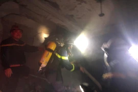 Xử lý nhanh vụ cháy tại khu nhà liền kề Hateco Phương Canh