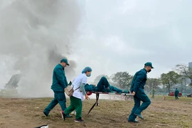 Chủ động phòng cháy tại bãi trông giữ phương tiện dịp Tết