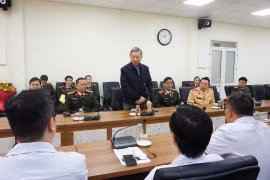 Đại tướng Tô Lâm thăm, động viên cán bộ Công an bị thương trong khi làm nhiệm vụ