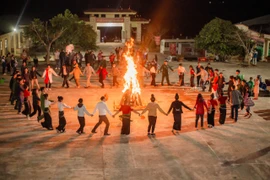 Công an quận Tây Hồ mang xuân ấm tới đồng bào biên cương của Tổ Quốc