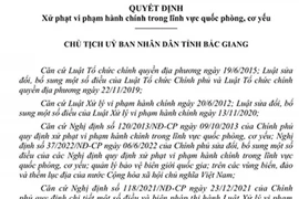 Phạt 62,5 triệu đồng một trường hợp không chấp hành lệnh gọi nhập ngũ