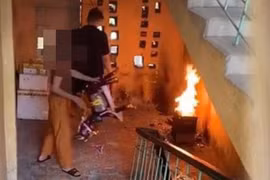 Kịp thời tuyên truyền, xử lý hành vi nguy hiểm có thể gây cháy tại tập thể cũ Thành Công