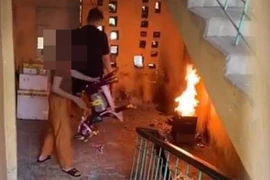 Kịp thời tuyên truyền, xử lý hành vi nguy hiểm có thể gây cháy tại tập thể cũ Thành Công