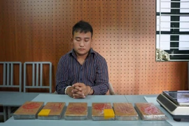 Cảnh sát mật phục bắt 'nóng' đối tượng vận chuyển ma túy xuyên quốc gia