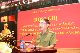 Công tác kiểm tra, giám sát góp phần quan trọng xây dựng lực lượng Công an nhân dân trong sạch, vững mạnh