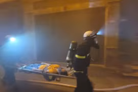 Huy động gần 100 người thực tập phương án chữa cháy, tìm kiếm cứu nạn