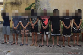 Triệu tập 8 đối tượng liên quan vụ dùng hung khí cướp tài sản