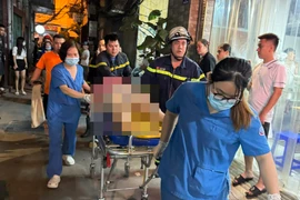 Kịp thời cứu nạn nhân ngã từ tầng 4 xuống mái nhà tầng 2