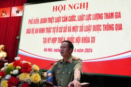 Phổ biến, quán triệt Luật Căn cước và Luật Lực lượng tham gia bảo vệ an ninh, trật tự ở cơ sở 