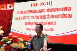 Phổ biến, quán triệt Luật Căn cước và Luật Lực lượng tham gia bảo vệ an ninh, trật tự ở cơ sở 