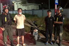 Bắt 2 đối tượng trộm cắp sắt tại công trường xây dựng