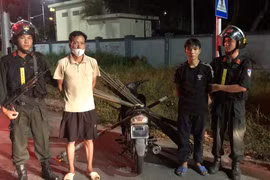 Bắt 2 đối tượng trộm cắp sắt tại công trường xây dựng