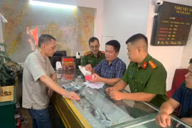 Đảm bảo an ninh trật tự tại các cơ sở kinh doanh vàng bạc, đá quý