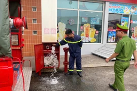 Kiểm tra công tác an toàn cháy, nổ tại điểm tổ chức sự kiện trong các khu công nghiệp