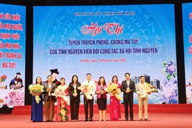  Sôi nổi Hội thi "Tuyên truyền phòng, chống ma tuý" của tình nguyện viên Đội công tác xã hội tình nguyện,Cụm thi đua số 10 - TP Hà Nội