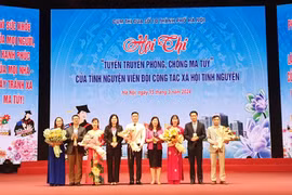  Sôi nổi Hội thi "Tuyên truyền phòng, chống ma tuý" của tình nguyện viên Đội công tác xã hội tình nguyện,Cụm thi đua số 10 - TP Hà Nội