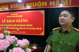 Cán bộ kiểm tra an toàn PCCC tập huấn nâng cao nghiệp vụ