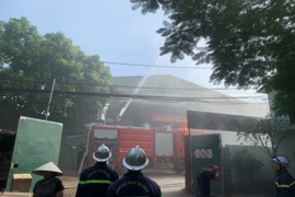 Huy động nhiều lực lượng diễn tập chữa cháy, tìm kiếm cứu nạn