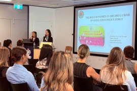 Vai trò của “bông hồng thép” trong lực lượng Cảnh sát điều tra tội phạm về ma túy