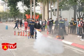 500 cơ sở kinh doanh có điều kiện về ANTT được tập huấn về PCCC