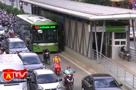 Mở làn ưu tiên xe buýt BRT cho các loại phương tiện khác lưu thông