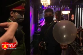 Ra quân kiểm tra, xử lý các vi phạm về kinh doanh bóng cười, khí N2O