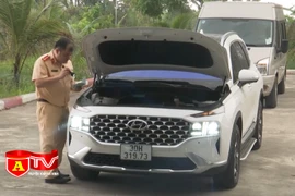 Các trung tâm đăng kiểm tiếp tục nhận chi viện từ lực lượng CSGT