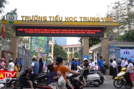 Nhân rộng mô hình cổng trường an toàn - văn minh