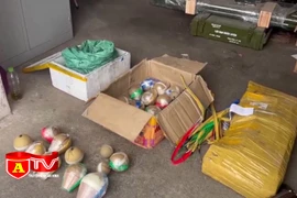 Bắt giữ đối tượng sản xuất pháo hoa nổ tại căn hộ chung cư