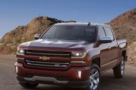 Xe bán tải Chevrolet Silverado 2016: Cao cấp và mới mẻ hơn
