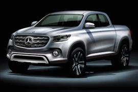 Xe bán tải của Mercedes sẽ mang phong cách cao cấp