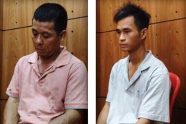 Hai đối tượng trộm cắp tài sản của công trình bị tóm gọn