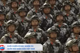 Chiến sĩ Đặc nhiệm dù, bản lĩnh, dũng cảm 