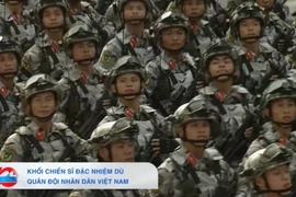 Chiến sĩ Đặc nhiệm dù, bản lĩnh, dũng cảm 