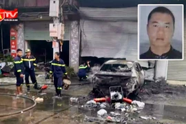 Truy bắt nghi phạm phóng hỏa đốt nhà ở Bắc Giang