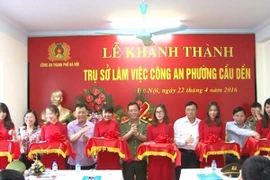 Khánh thành trụ sở Công an phường Cầu Dền, quận Hai Bà Trưng