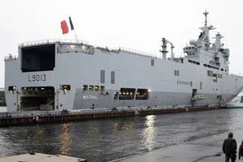 Nga chỉ định phó tư lệnh hải quân tiếp nhận tàu Mistral tại Pháp 