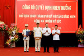 Công an huyện Mỹ Đức, Hà Nội: Tri ân lực lượng Công an xã bán chuyên trách 