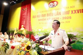 Đại hội đại biểu Đảng bộ Công an thành phố Hà Nội nhiệm kỳ 2020-2025 thành công tốt đẹp