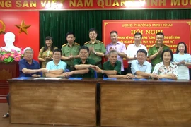 Công an phường Minh Khai nỗ lực để trở thành đơn vị điển hình, kiểu mẫu