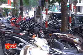 Hơn 500 điểm trông giữ xe ở Hà Nội bị xử phạt