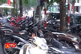 Hơn 500 điểm trông giữ xe ở Hà Nội bị xử phạt