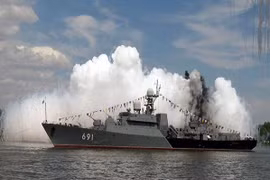 Nga triển khai hơn chục tàu chiến diễn tập chống khủng bố tại Caspian