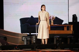 Hoa hậu Tiểu Vy thể hiện tài năng diễn xuất với chất giọng Quảng Nam