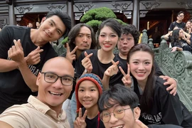 Á hậu Minh Kiên đóng phim điện ảnh "Trại buôn người"