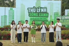 Gala nước rút tìm "Thủ lĩnh sống xanh 2025" 